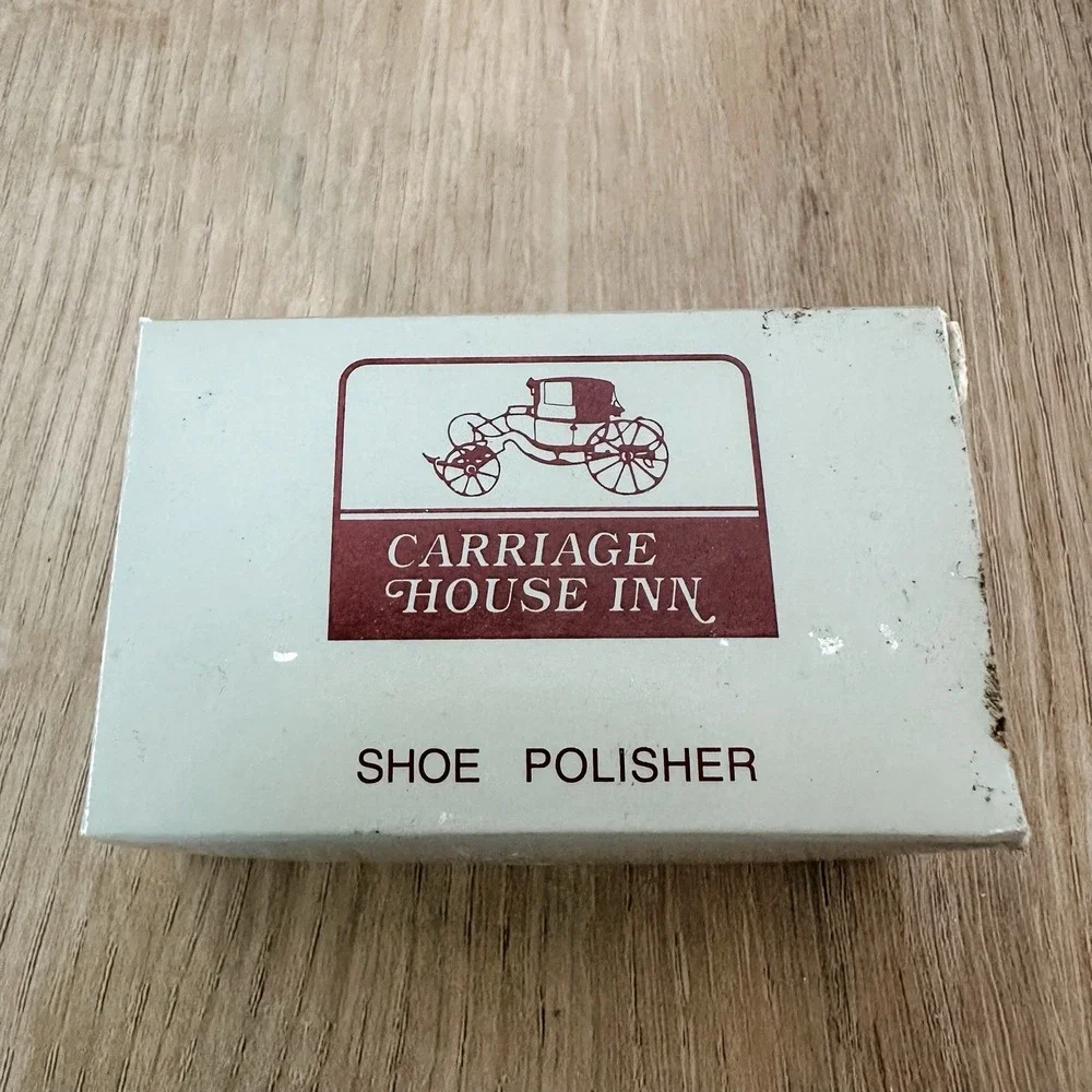 Vintage NEW Carriage House Inn‎ Hotel Shoe Polisher
